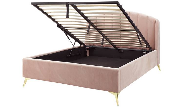 Pettine pink deals ottoman storage bed