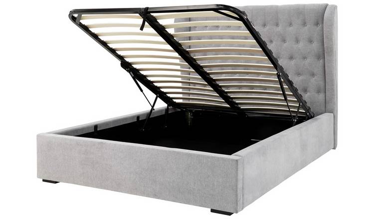 Grey ottoman store bed argos