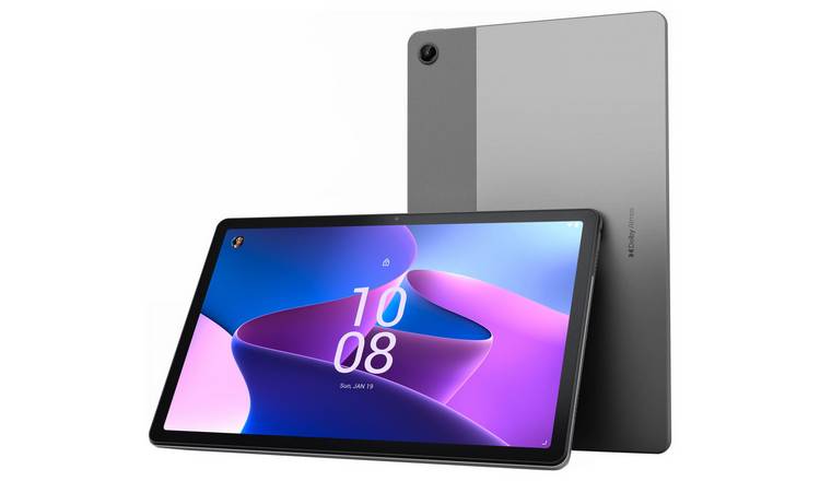Buy Lenovo M10 Plus 3rd Gen  Inch 128GB Wi-Fi Tablet – Grey | Tablets |  Argos