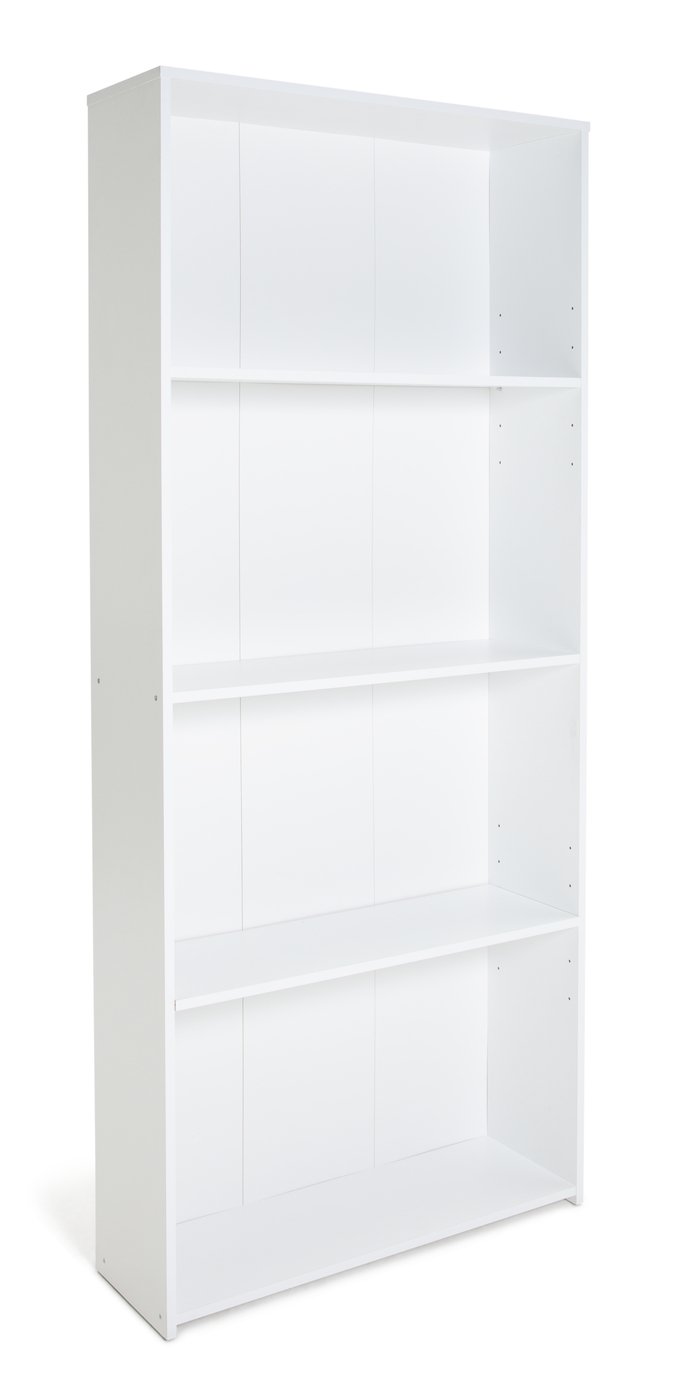 Argos Home Malibu Bookcase - White