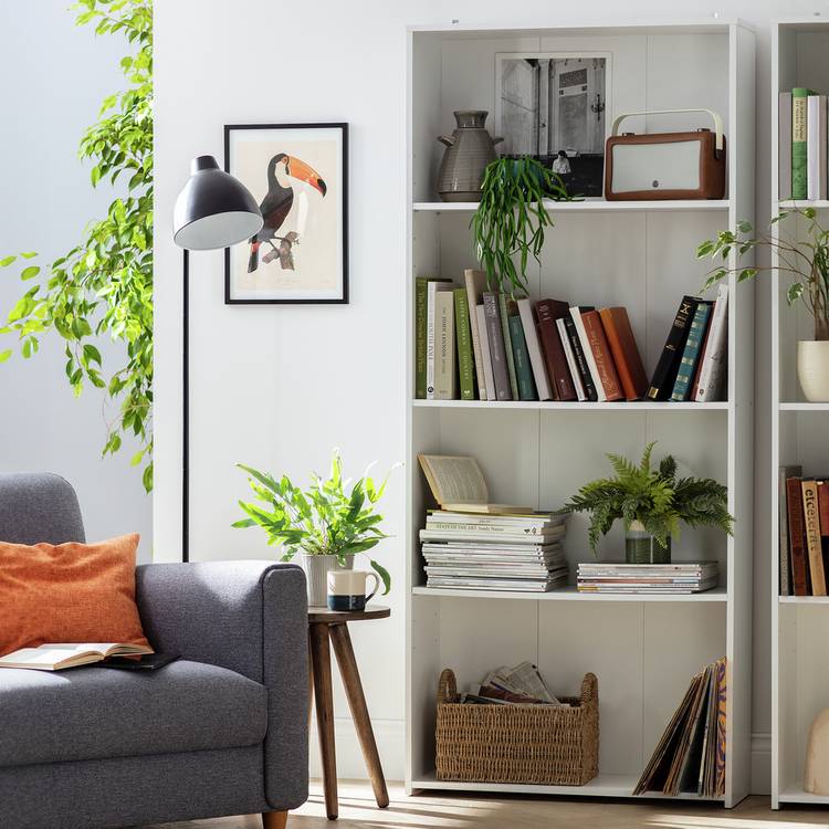 Argos Home Malibu Bookcase - White 0