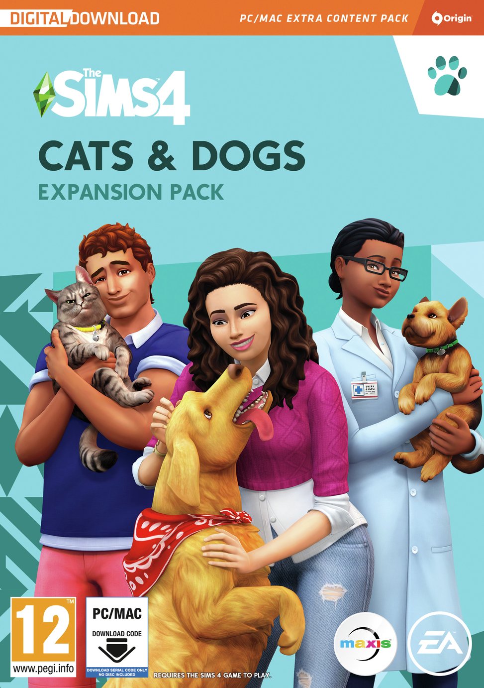 The Sims 4 Cats & Dogs PC Game