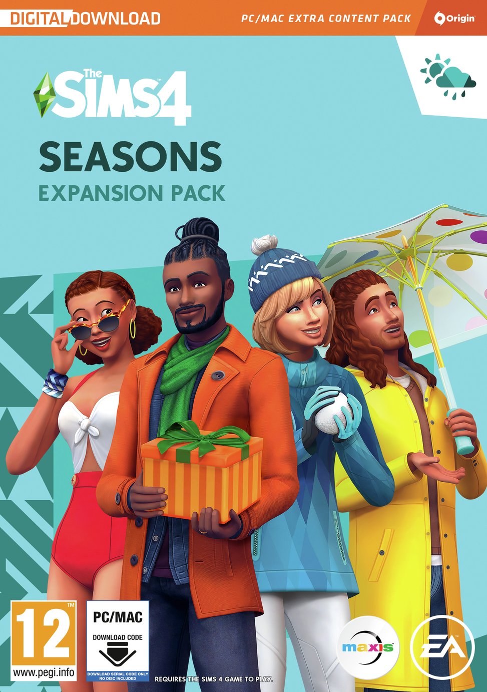 The Sims 4 Seasons Expansion Pack PC Game