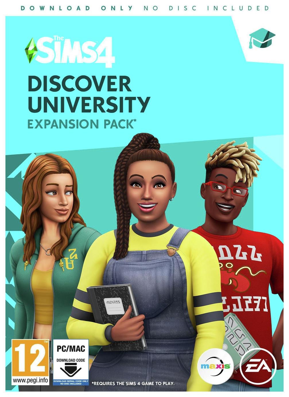 The Sims 4 Discover University Expansion Pack PC Game