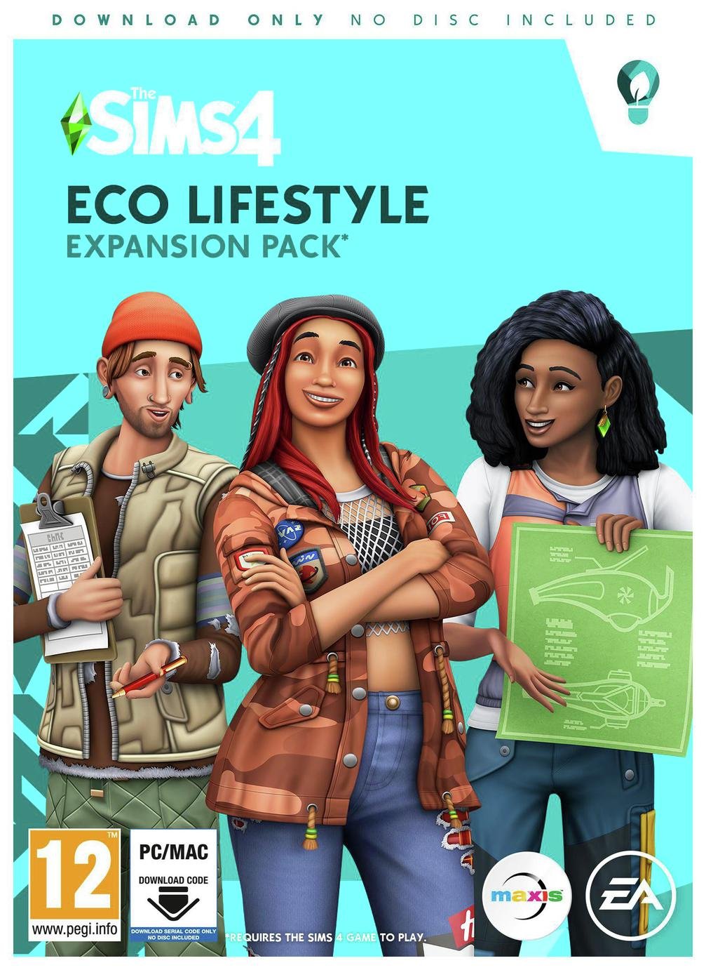 The Sims 4 Eco Lifestyle Expansion Pack PC Game