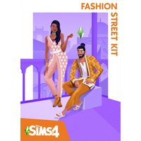 The Sims 4 Fashion Street Kit PC Game 