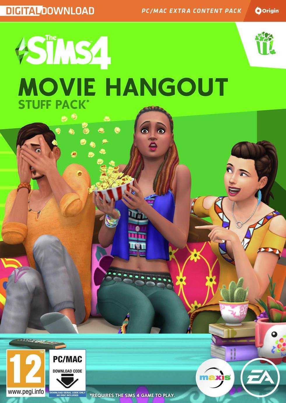 The Sims 4 Movie Hangout Stuff Pack PC Game