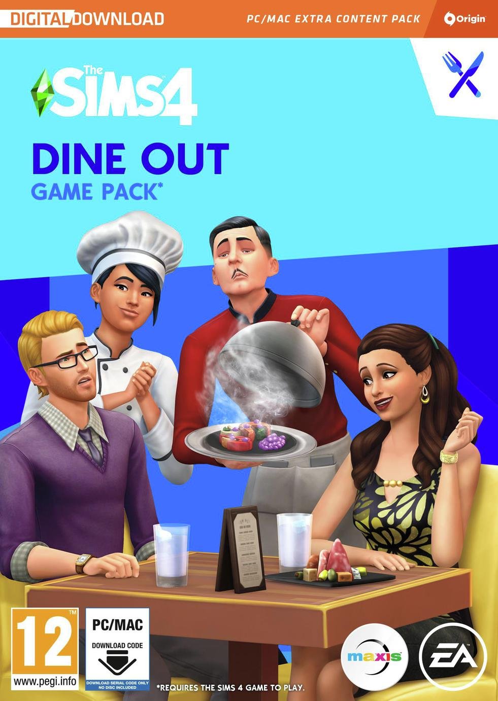 The Sims 4 Dine Out Game Pack PC Game