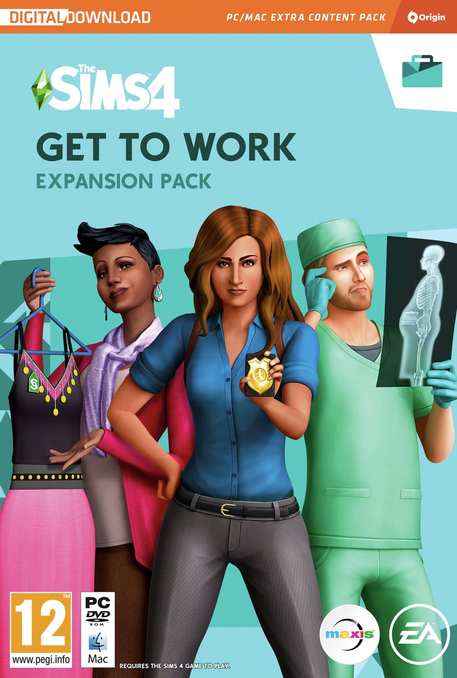 The Sims 4 Get To Work PC Game