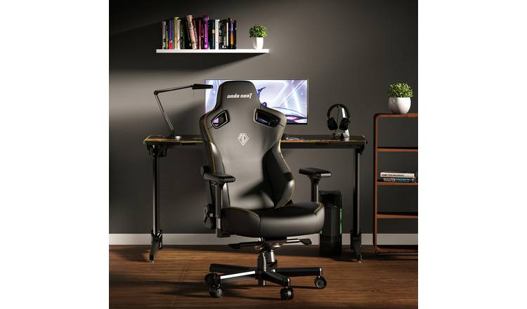 Argos grey gaming online chair