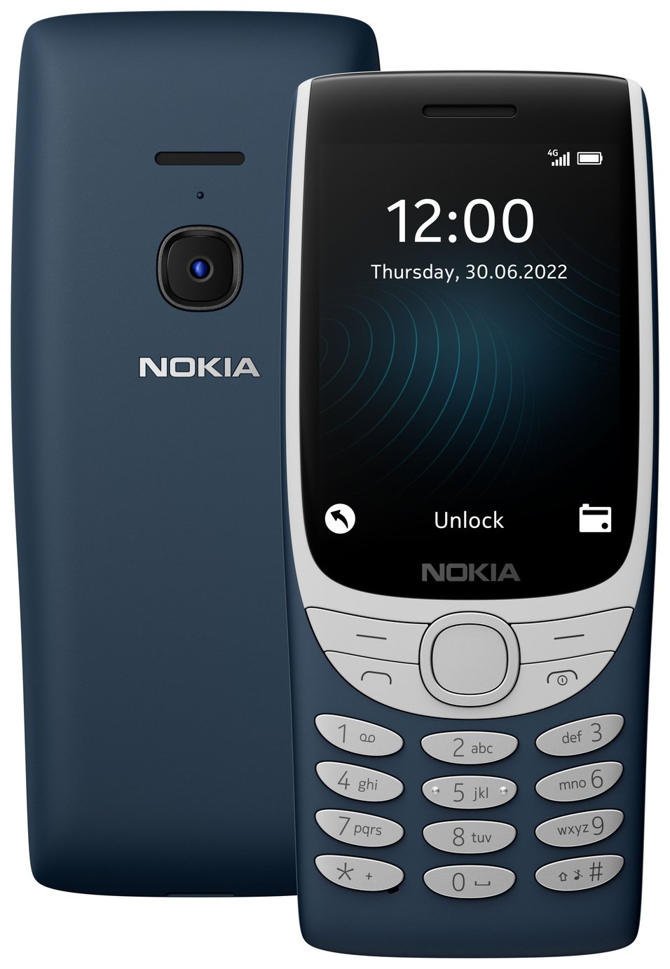 SIM Free Nokia 8210 Mobile Phone - Blue
