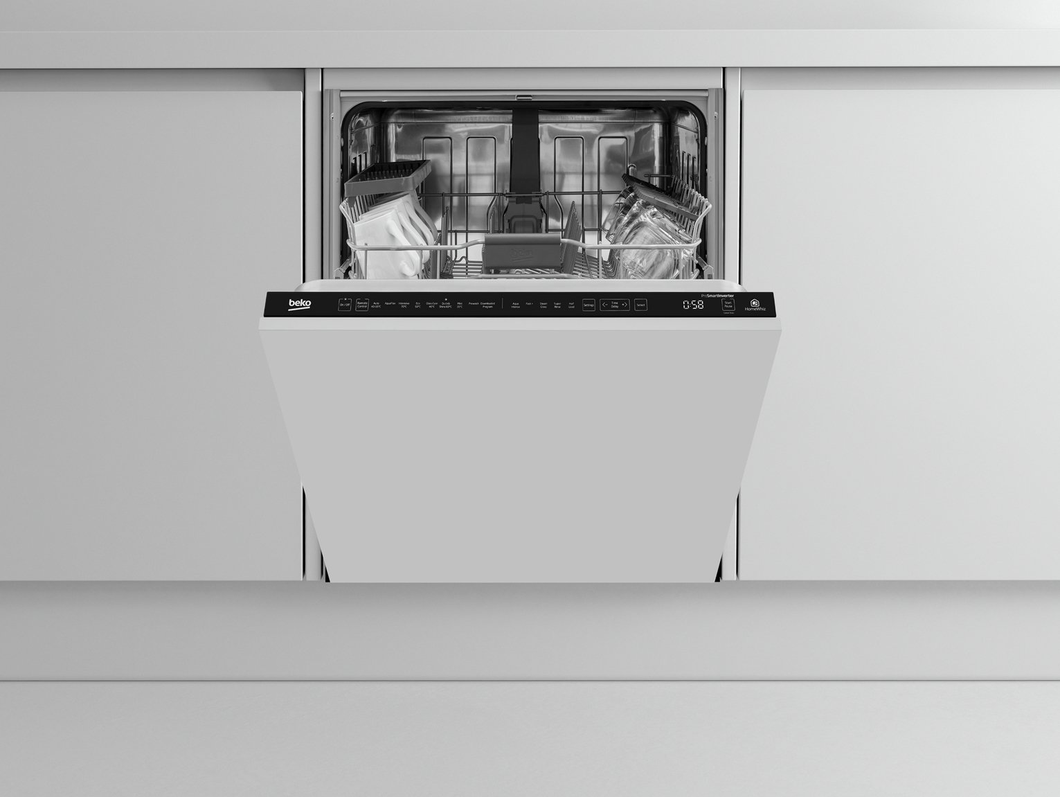 Beko DIN59420D Full Size Integrated Dishwasher