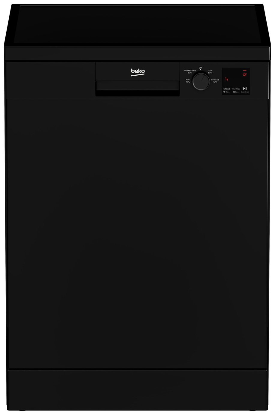 Beko DVN04320B Full Size Dishwasher - Black