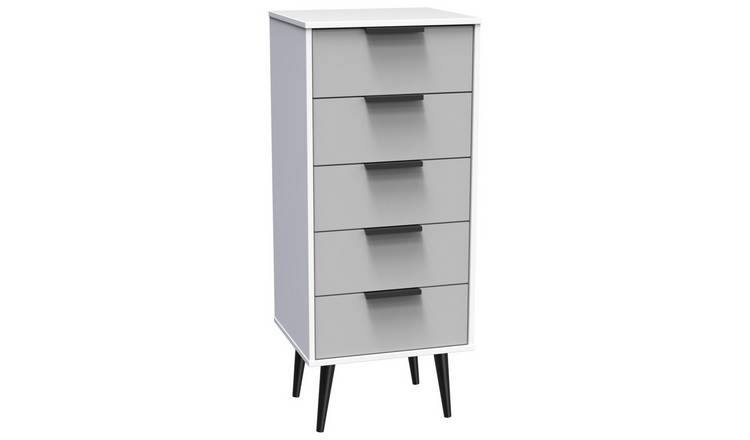 Argos deals white tallboy