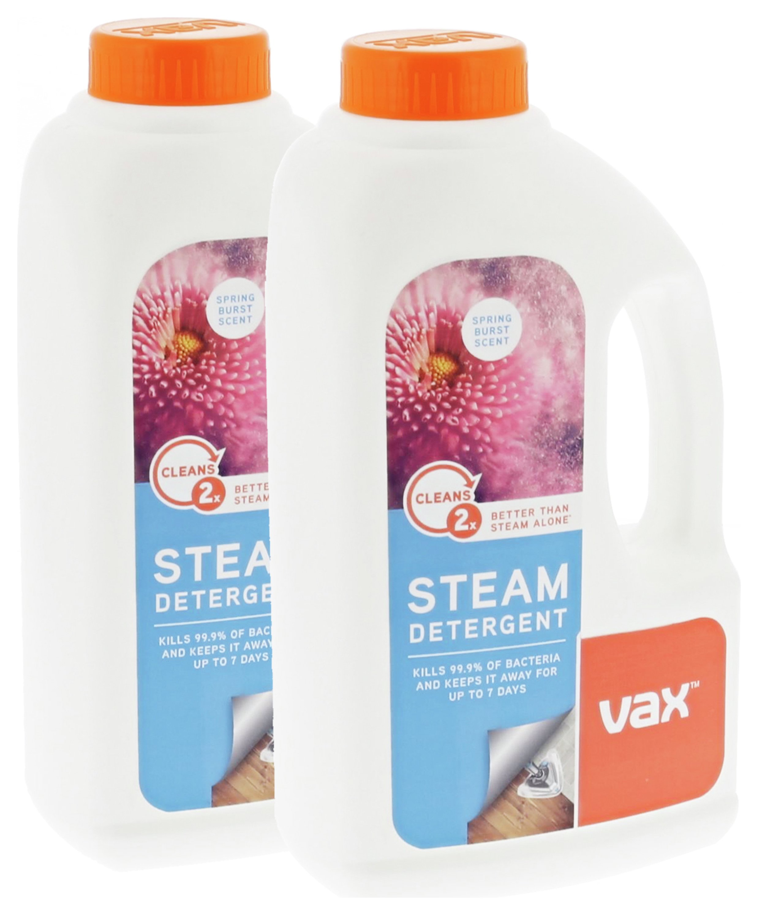 Vax Spring Twin Steam Detergent - Pack of 2