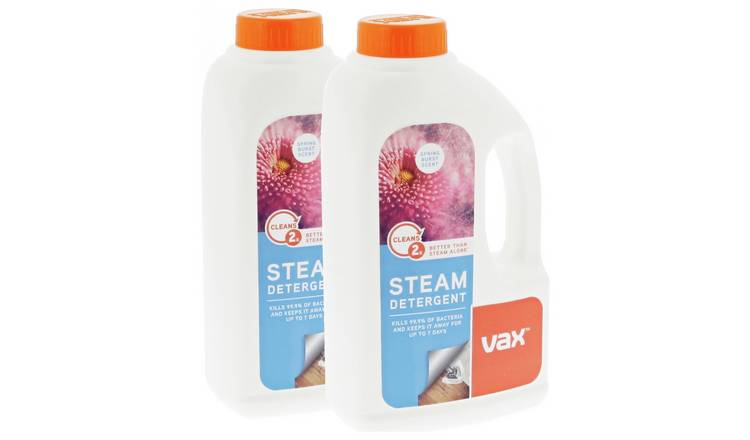 Vax Spring Twin Steam Detergent - Pack of 2