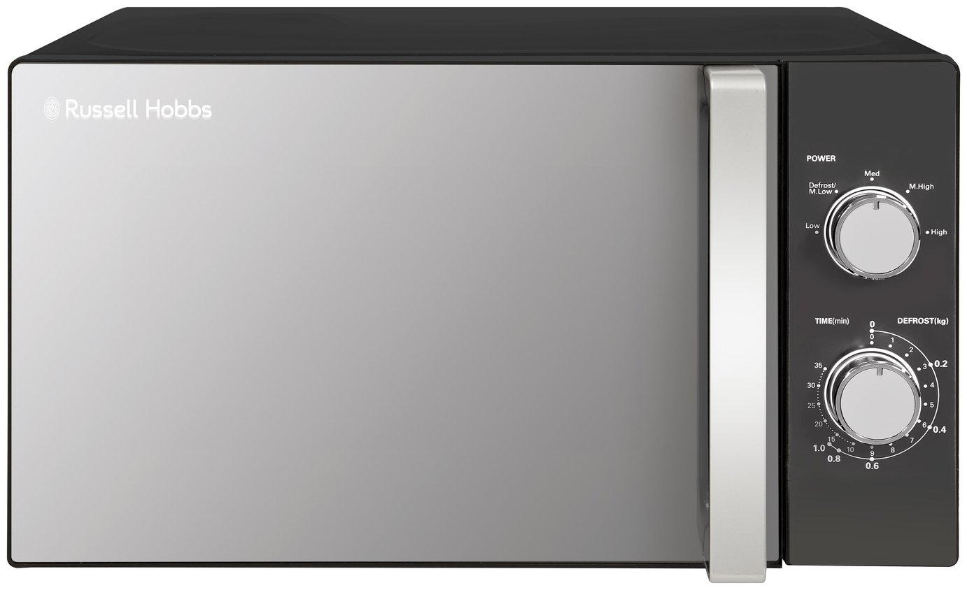 Russell Hobbs 800W Standard Microwave RHM2061 - Black