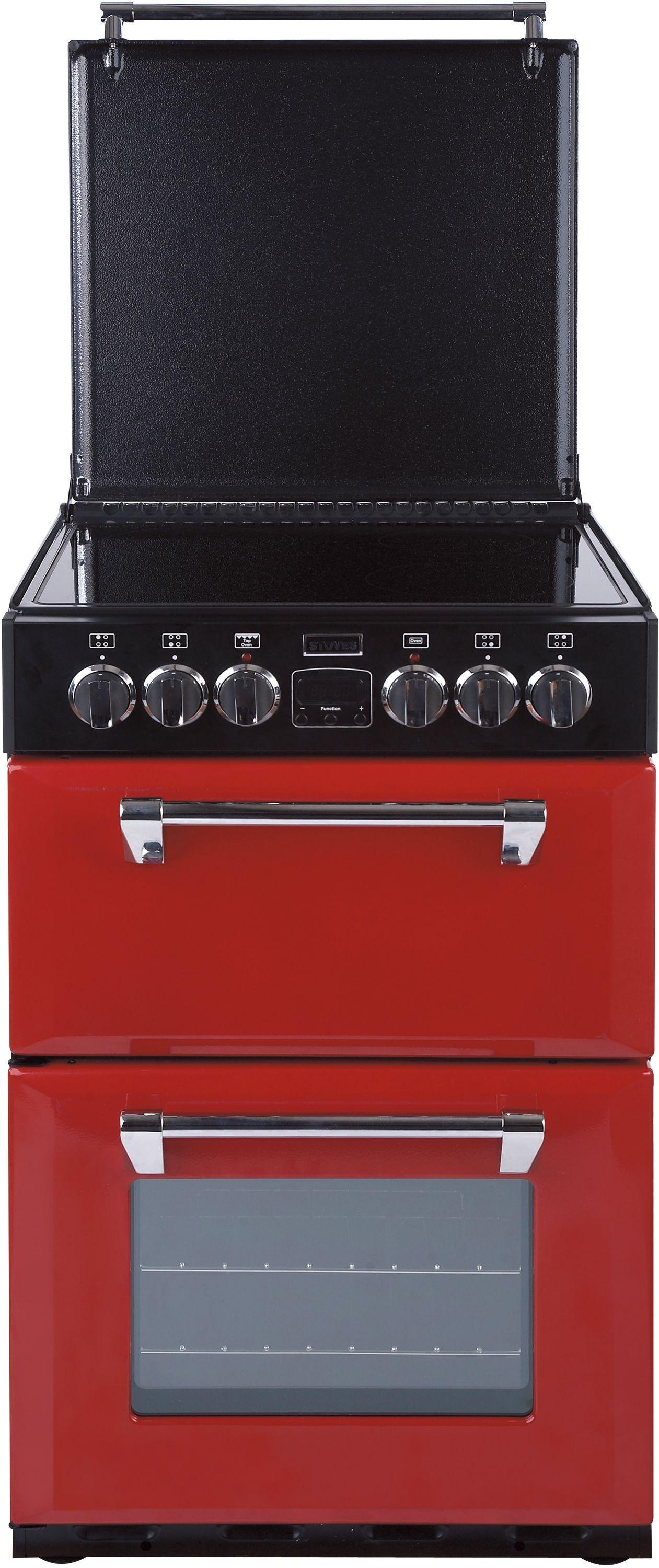 Stoves Richmond 550E 55cm MiniRange Electric Cooker - Red