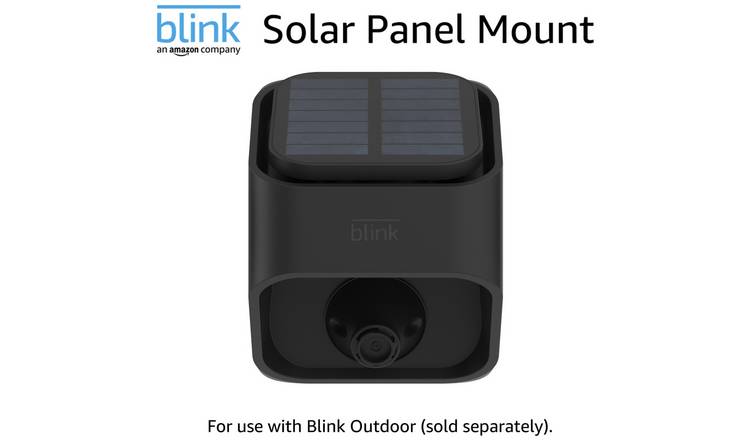 Blink Outdoor Camera Plus Solar Panel Charging Mount - Black