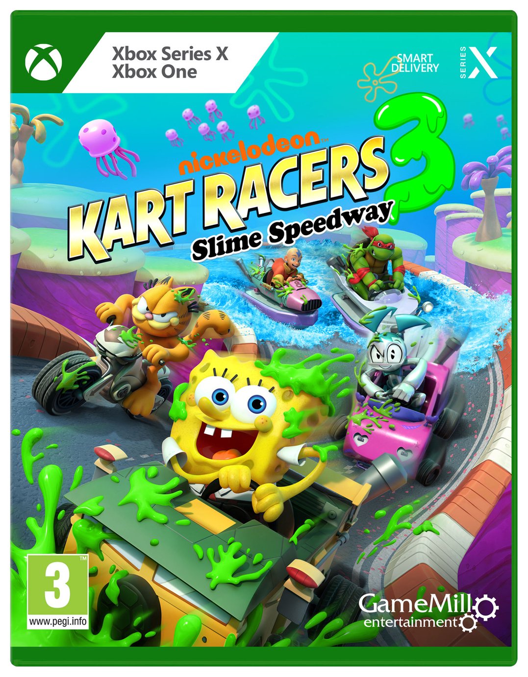 Nickelodeon Kart Racers 3: Slime Speedway Xbox Game