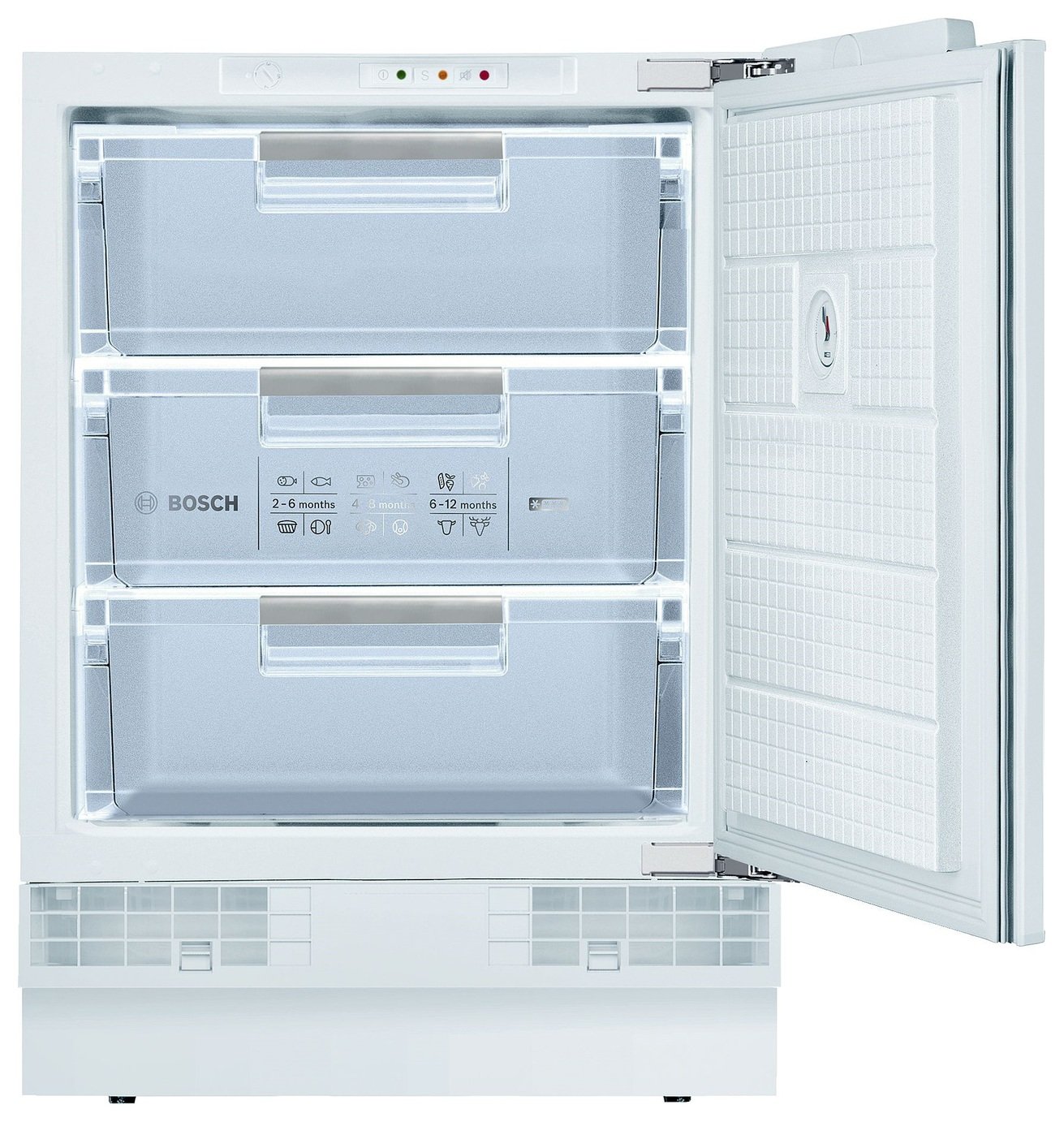 Bosch GUD15AFF0G Integrated Under Counter Freezer - White