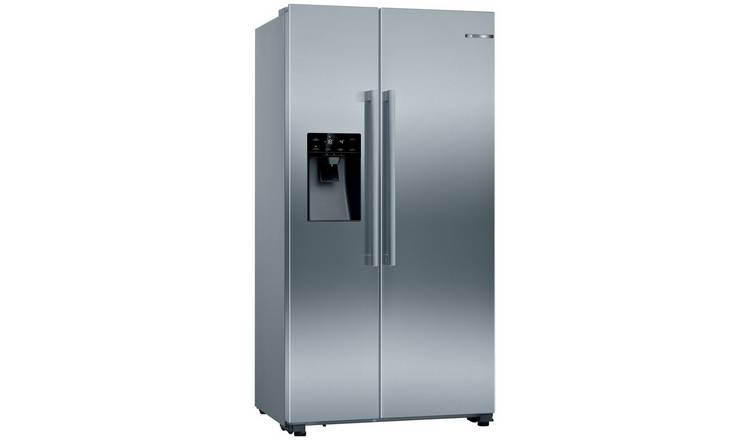 Argos stainless deals steel fridge freezer