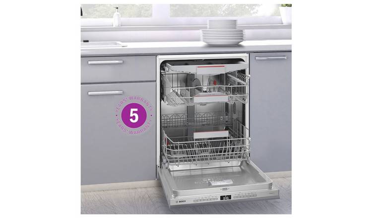 Bosch full deals size integrated dishwasher