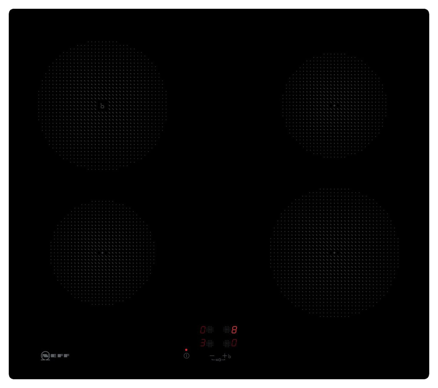 Neff T36CA50X1U 60cm Induction Hob - Black