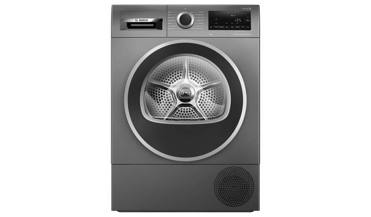 Buy Bosch WQG245R9GB 9KG Heat Pump Tumble Dryer - Graphite | Tumble dryers  | Argos