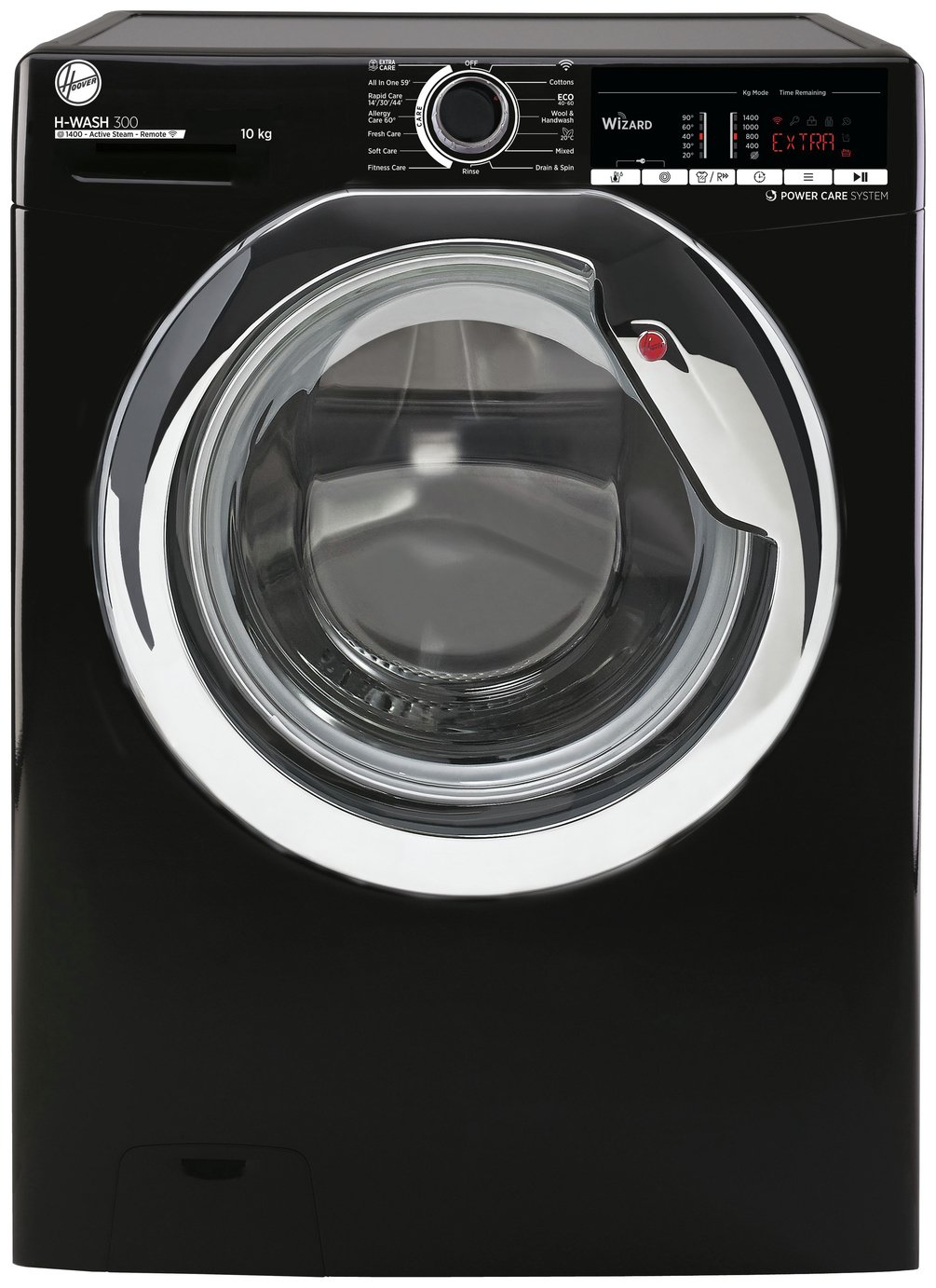 Hoover H3WS4105TACBE 10KG 1400 Spin Washing Machine - Black
