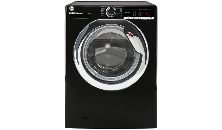 Hoover H3WS4105TACBE 10KG 1400 Spin Washing Machine - Black