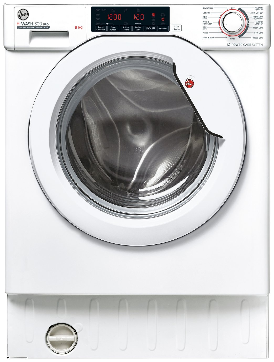 Hoover HBWOS 69TAME 9KG Integrated Washing Machine - White