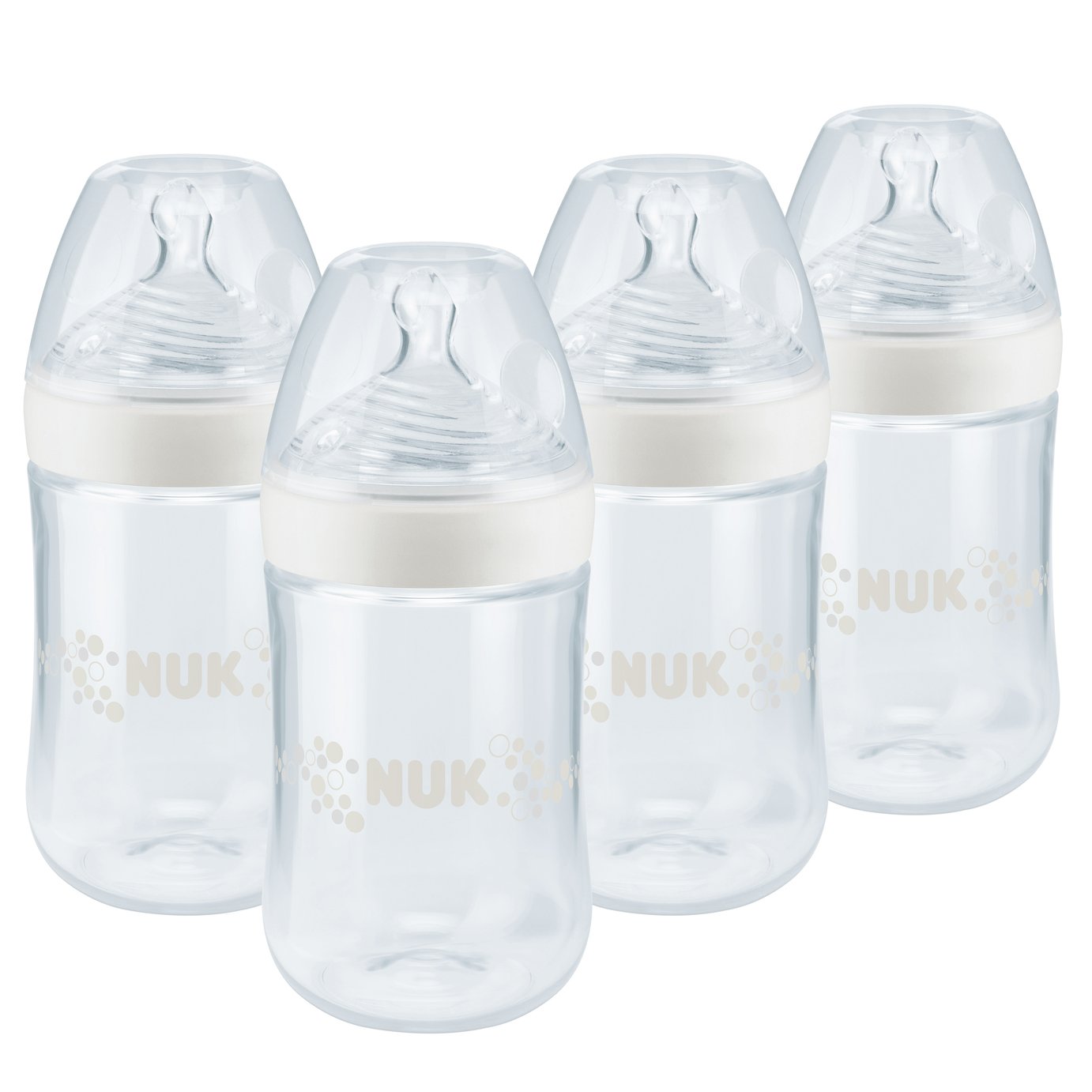 NUK Nature Sense 260ml Bottles - 4 Pack