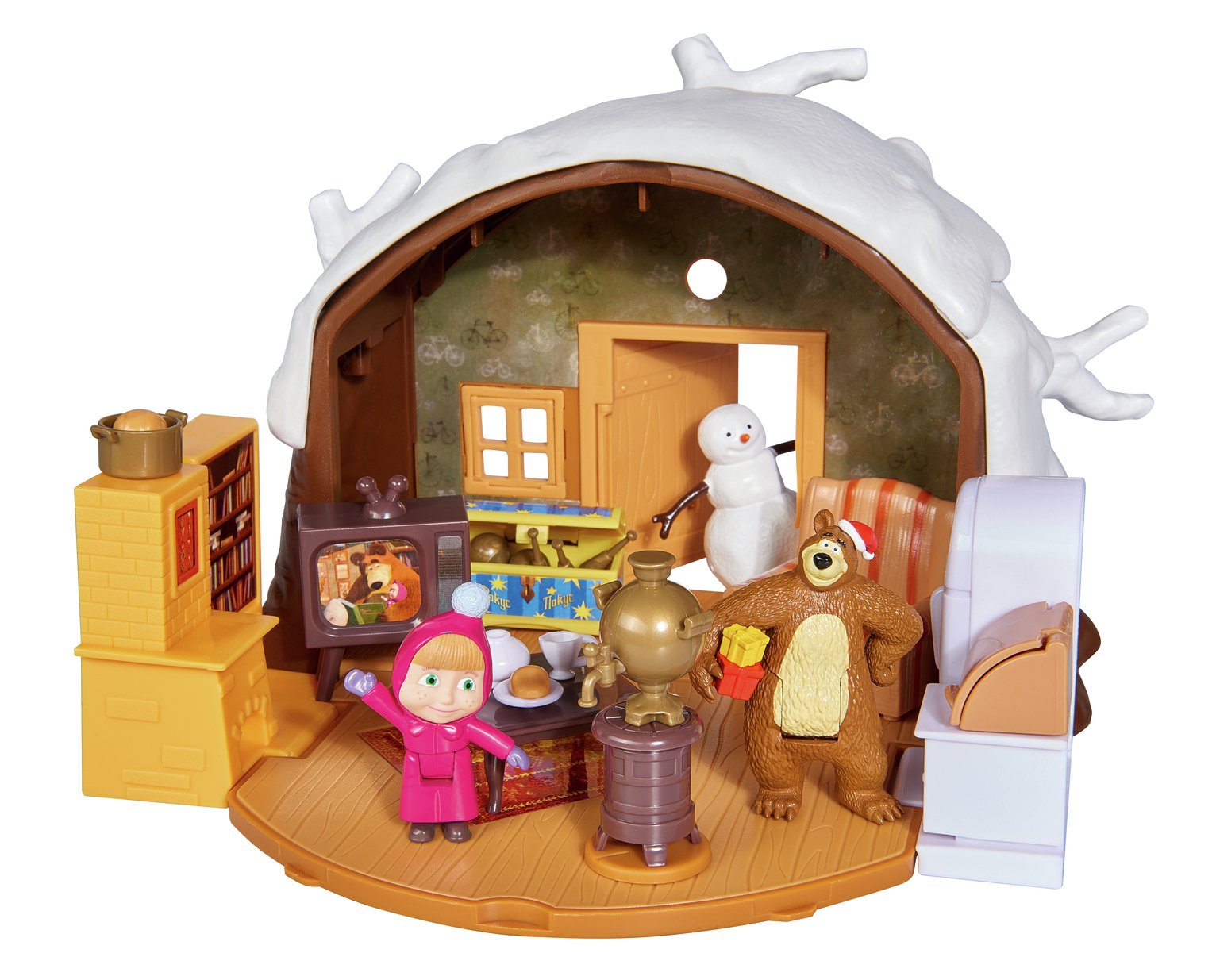 Masha and the Bear Winter Bears House Playset Review