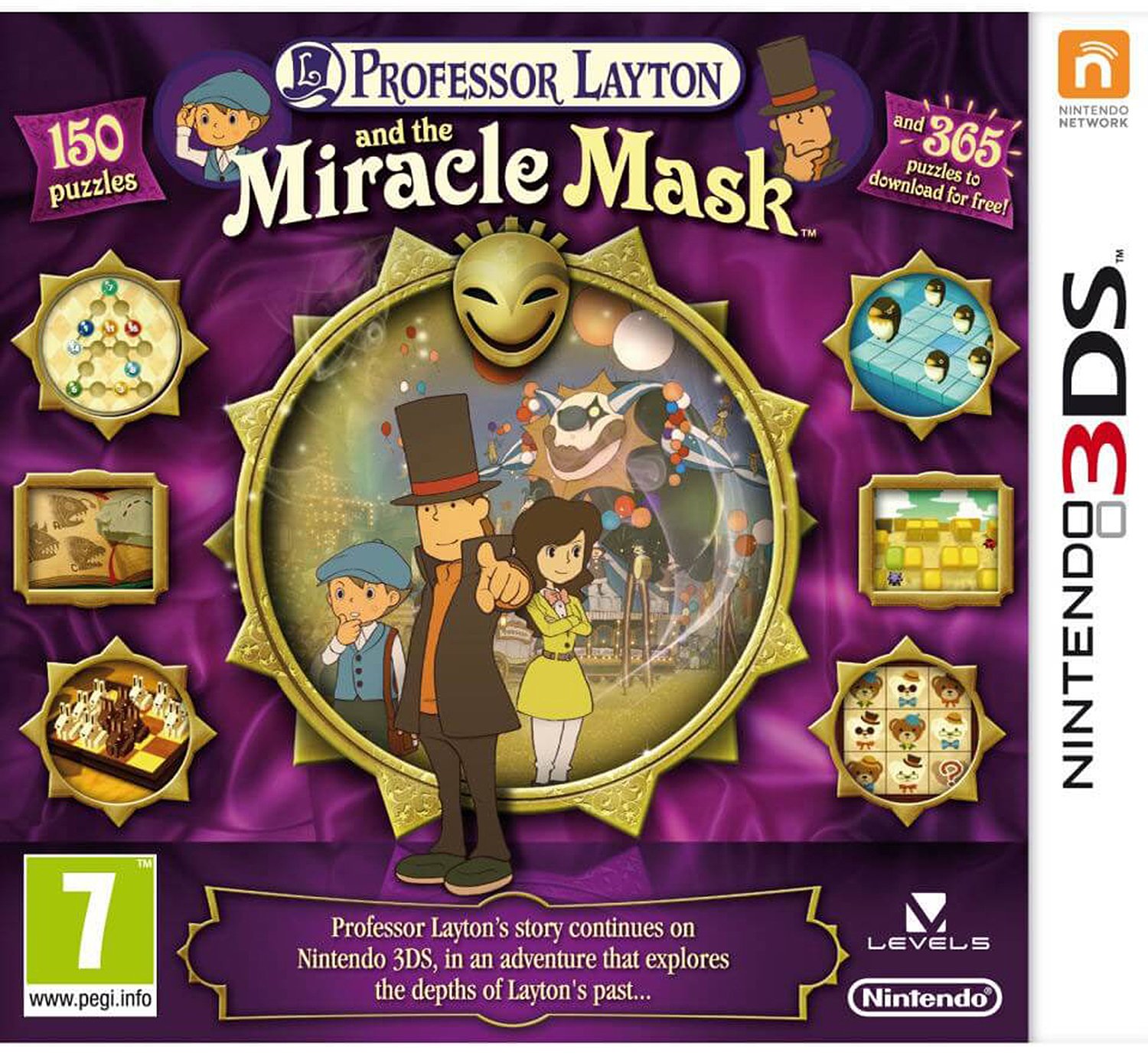 Professor Layton & The Miracle Mask Nintendo 3DS Game Review