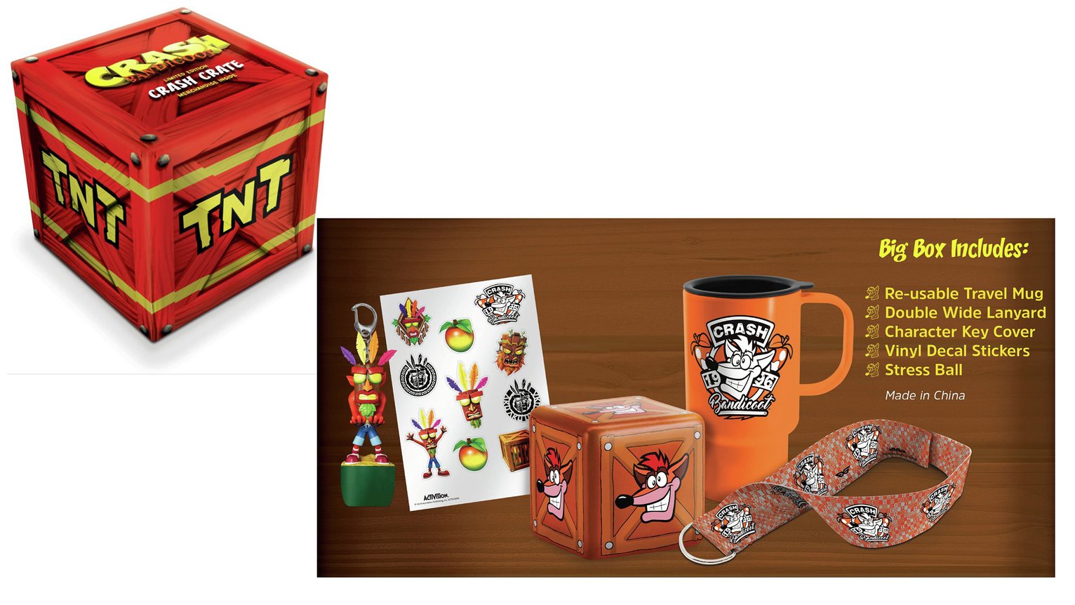 Crash Bandicoot Universe Big Box Gift Set Review