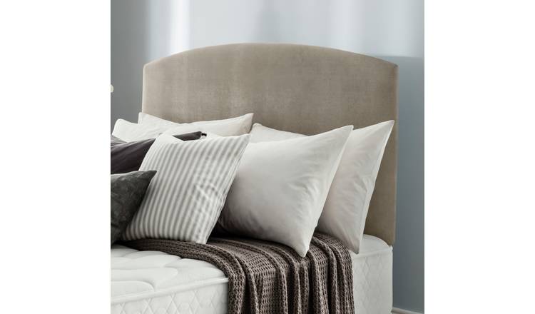 Argos headboard store grey double