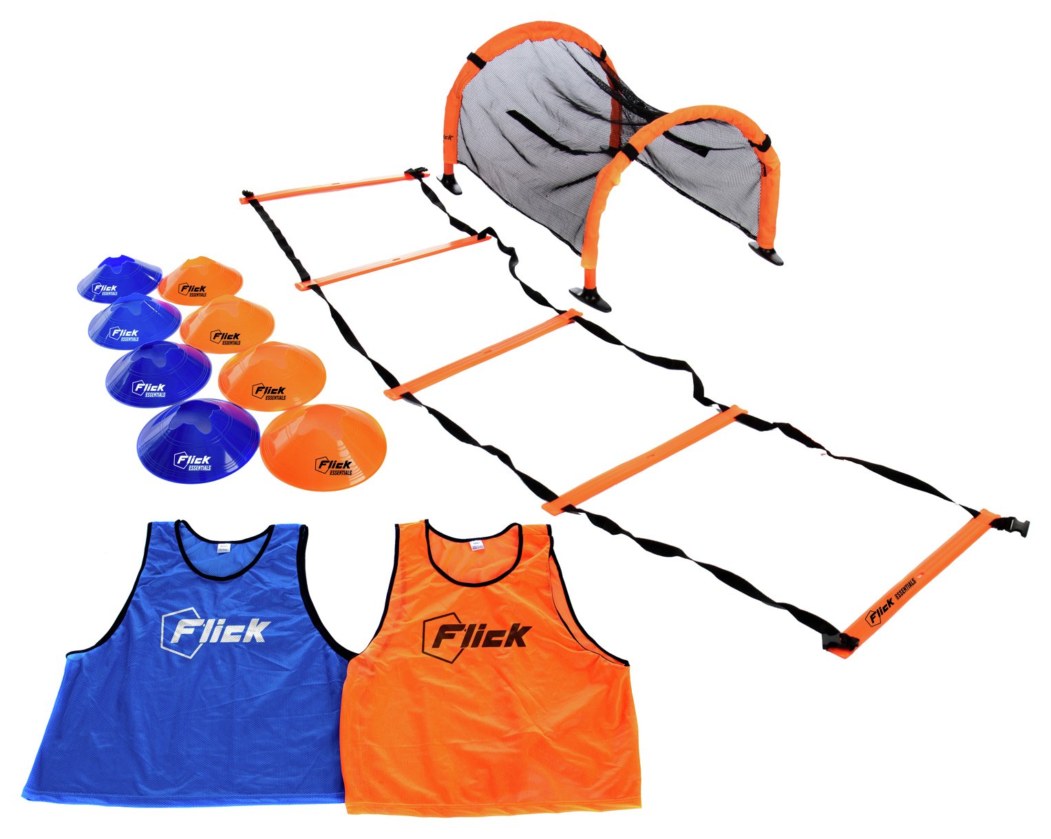 Football Flick Urban Skills Training Drill Set - Set Of 4