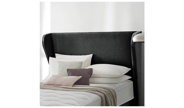 Silentnight Falcon Woven Kingsize Headboard - Charcoal