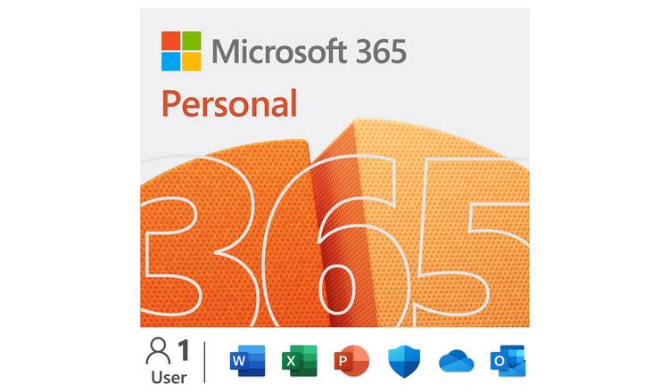 Buy Microsoft 365 Personal 1 Year 1 User Digital Download | Computer  software | Argos