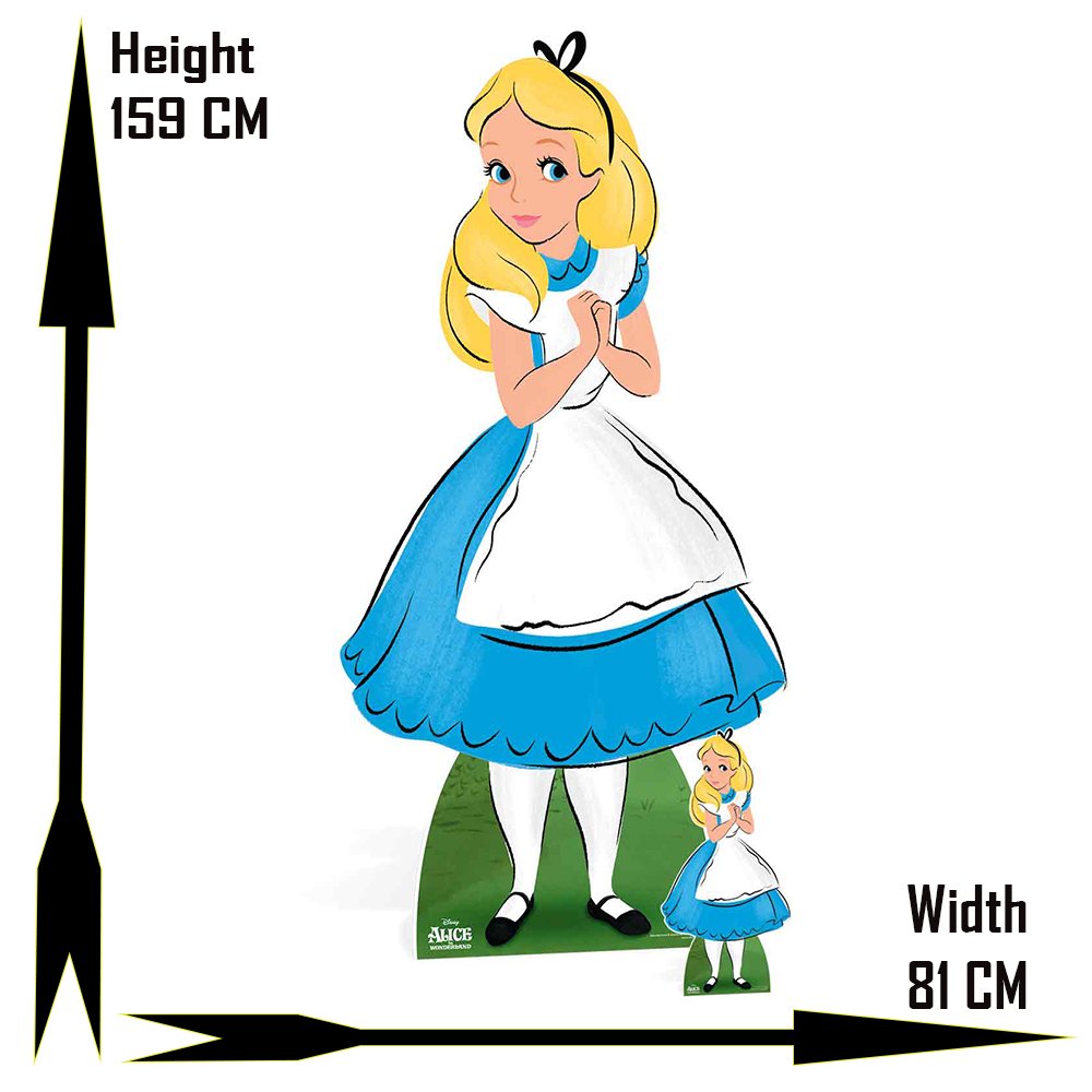 Star Cutouts Official Disney Alice Cardboard Cutout Reviews Updated July 2023