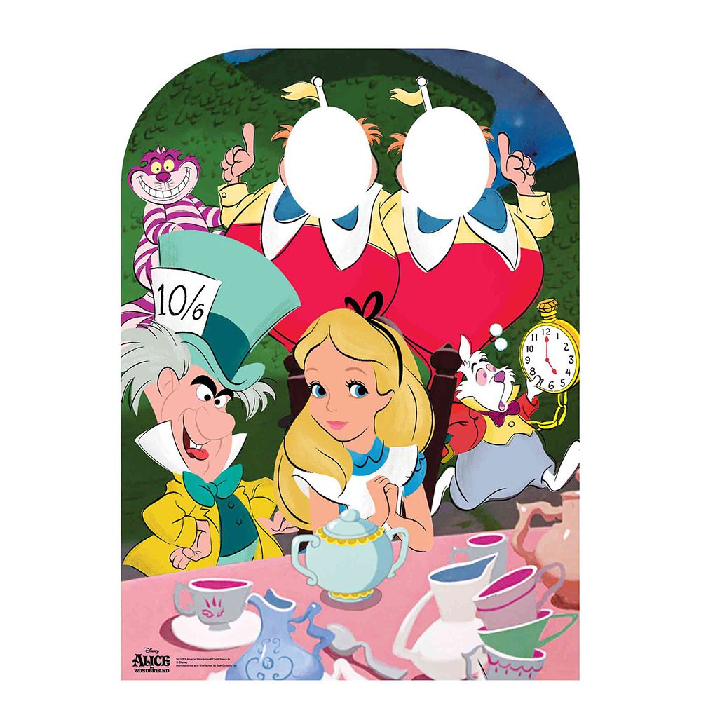Star Cutouts Official Disney Tea Party Cardboard Cutout