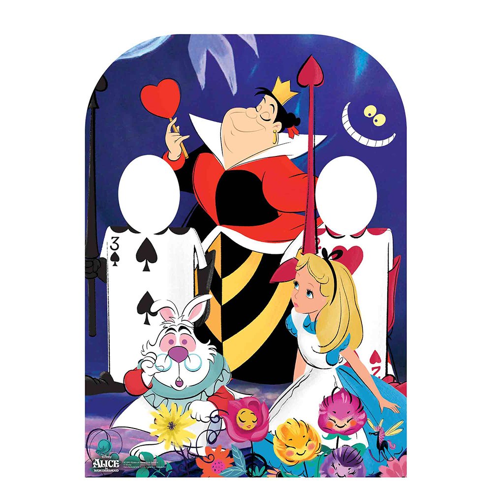 Star Cutouts Disney Queen of Hearts Cardboard Cutout