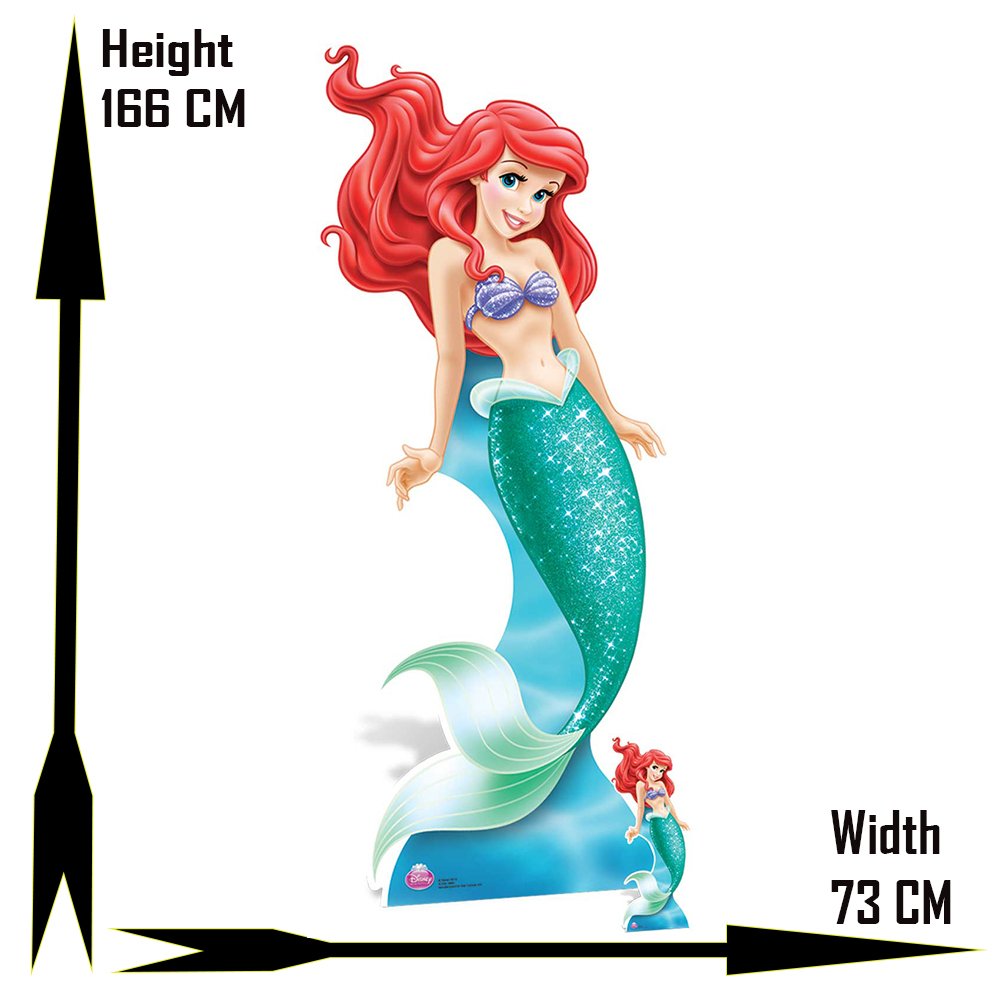 Star Cutouts Official Disney Ariel Cardboard Cutout Review