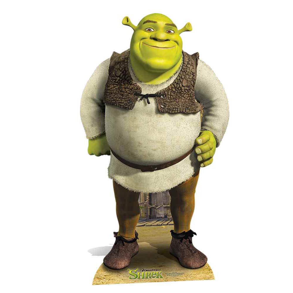 Star Cutouts Shrek Cardboard Cutout