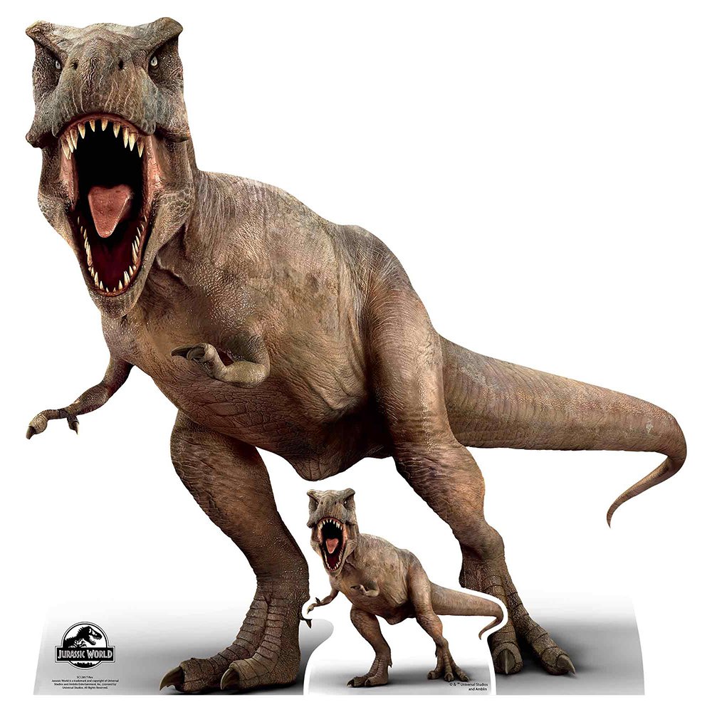 Star Cutouts Jurassic World T-Rex Cardboard Cutout