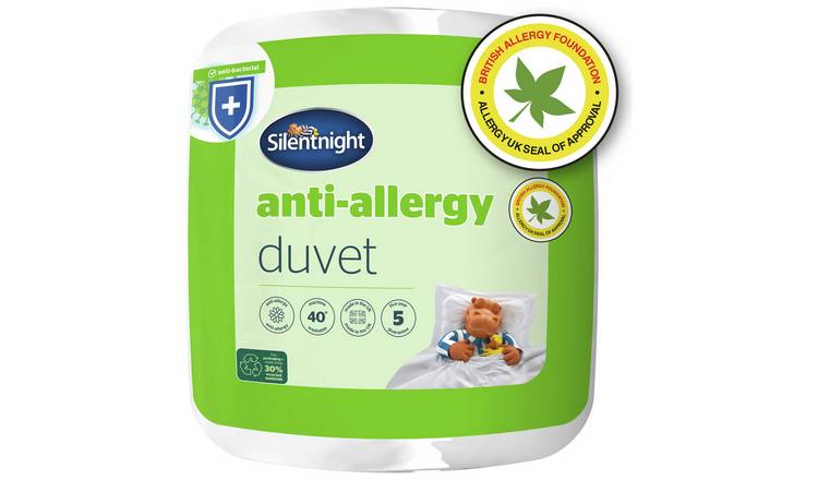 Silent night anti 2025 allergy duvet single