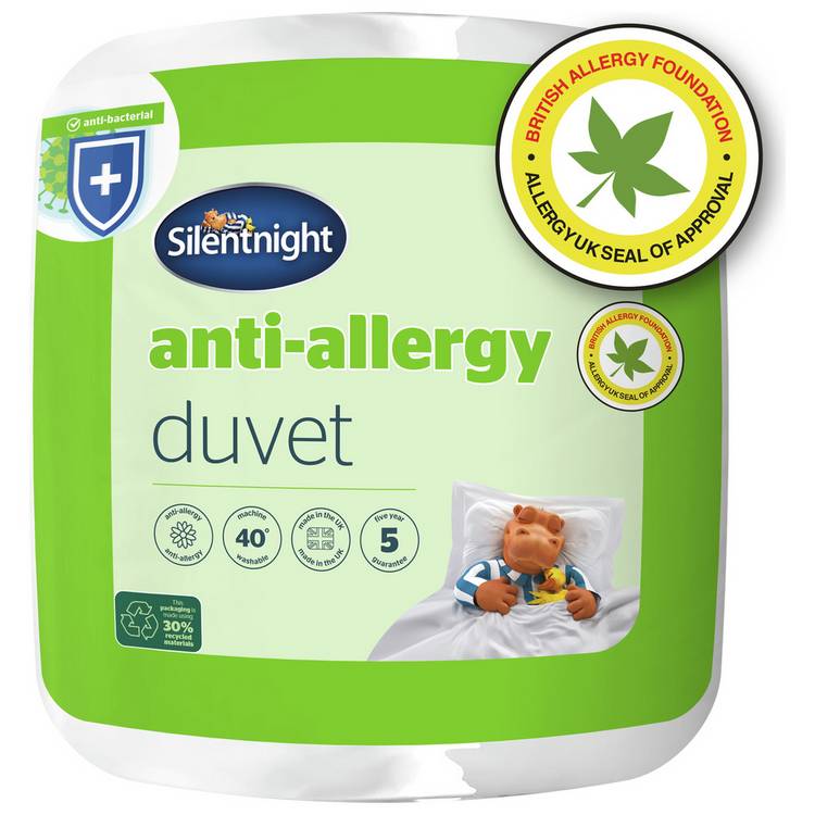 Silentnight Anti Allergy 4.5Tog Duvet - Single 0