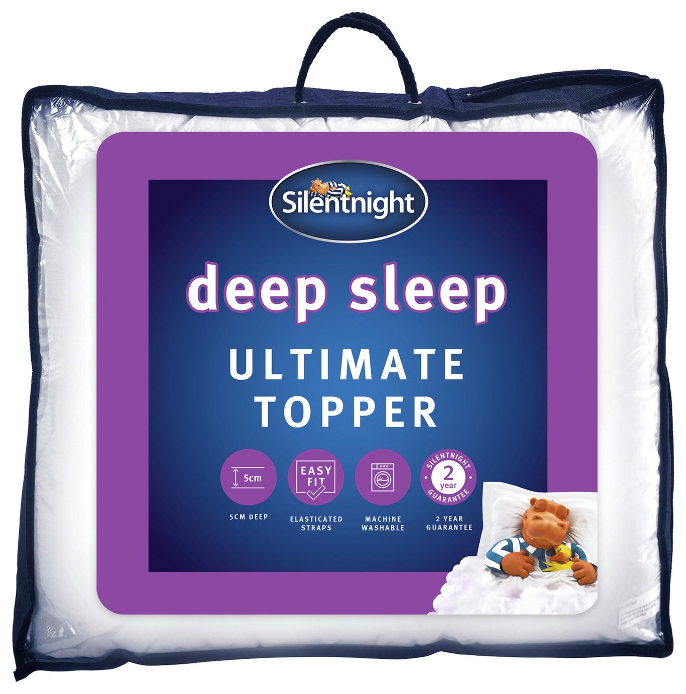 Silentnight Ultimate Deep Sleep Mattress Topper - Double