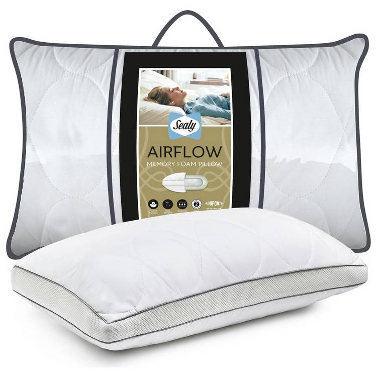 Sealy Airflow Memory Foam Pillow 0